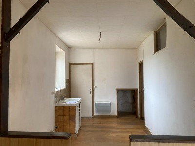 IMMEUBLE DE COMMERCE - 2 LOGEMENTS - 1 ATELIER A VENDRE - CHATILLON EN BAZOIS - 182.23 m2 - 140000€