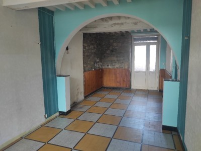 MAISON A VENDRE - OUROUX EN MORVAN - 64.64 m2 - 56�000�&euro;