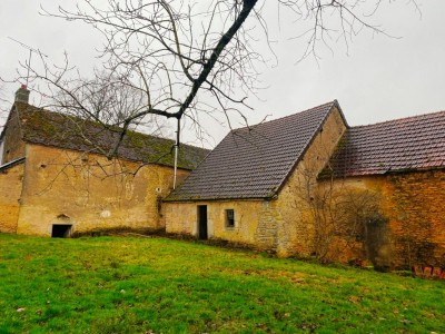 MAISON ET DEPENDANCES SUR BEAU TERRAIN A VENDRE - STE MARIE - 52 m2 - 44000€