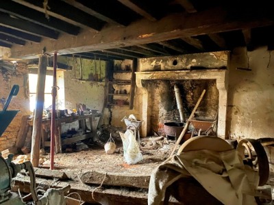 MAISON ET DEPENDANCES SUR BEAU TERRAIN A VENDRE - STE MARIE - 52 m2 - 44000€