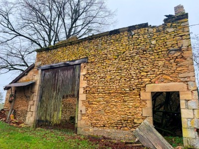 MAISON ET DEPENDANCES SUR BEAU TERRAIN A VENDRE - STE MARIE - 52 m2 - 44000€