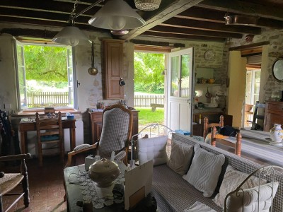 Maison de caractre avec piscine - MOUSSY - 160.26 m2 - VENDU