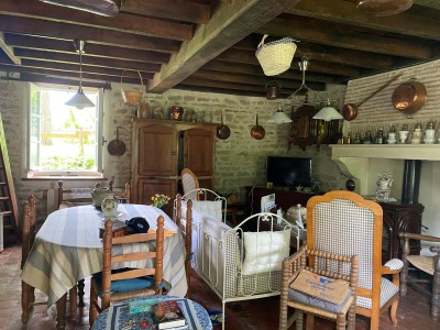 Maison de caractre avec piscine - MOUSSY - 160.26 m2 - VENDU